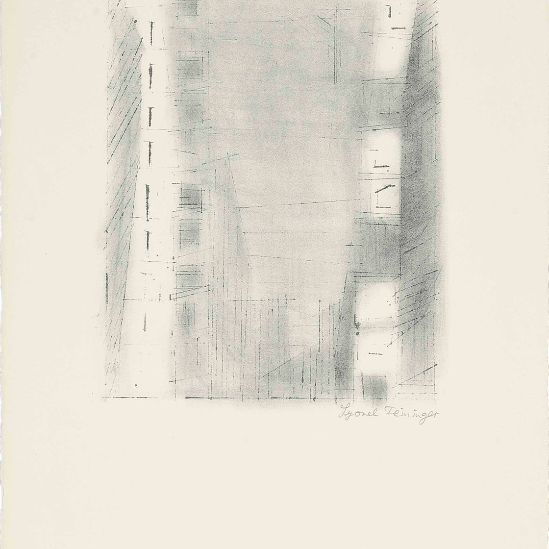 Lyonel Feininger — Манхэттен 3 (2-й камень)