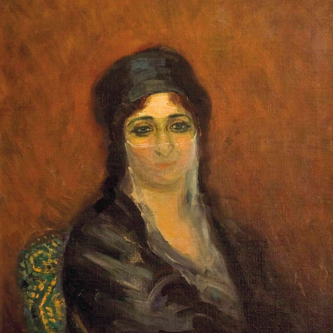 Mahmoud Said — Портрет мадам Шерифы в Риаде
