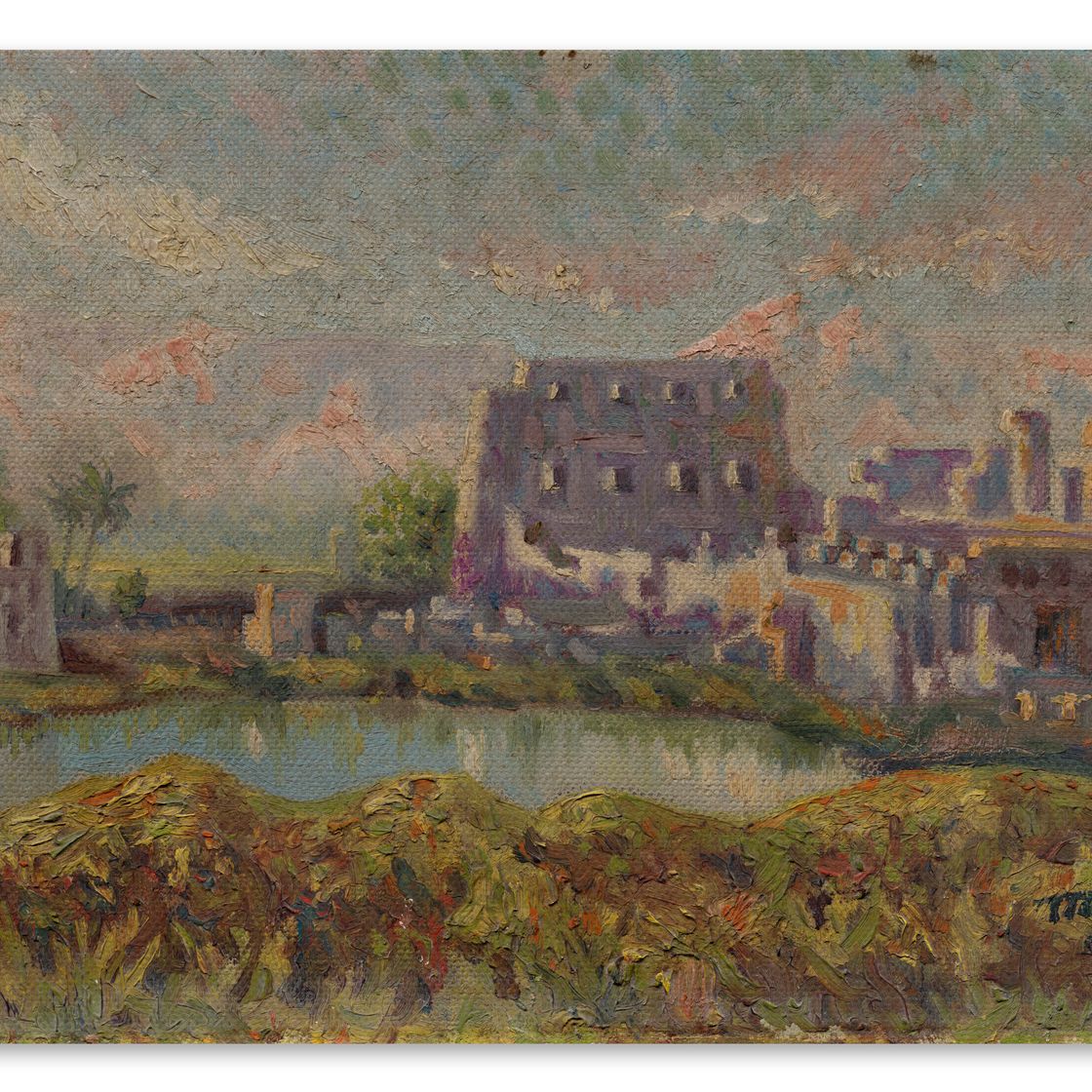 Mahmoud Said — Le Lac sacré à Loux (Священное озеро в Луксоре)