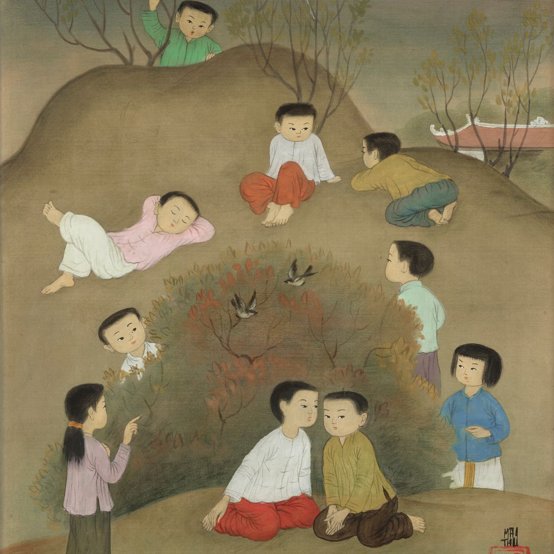 Mai Thu — Дети (Les enfants), изображение 1