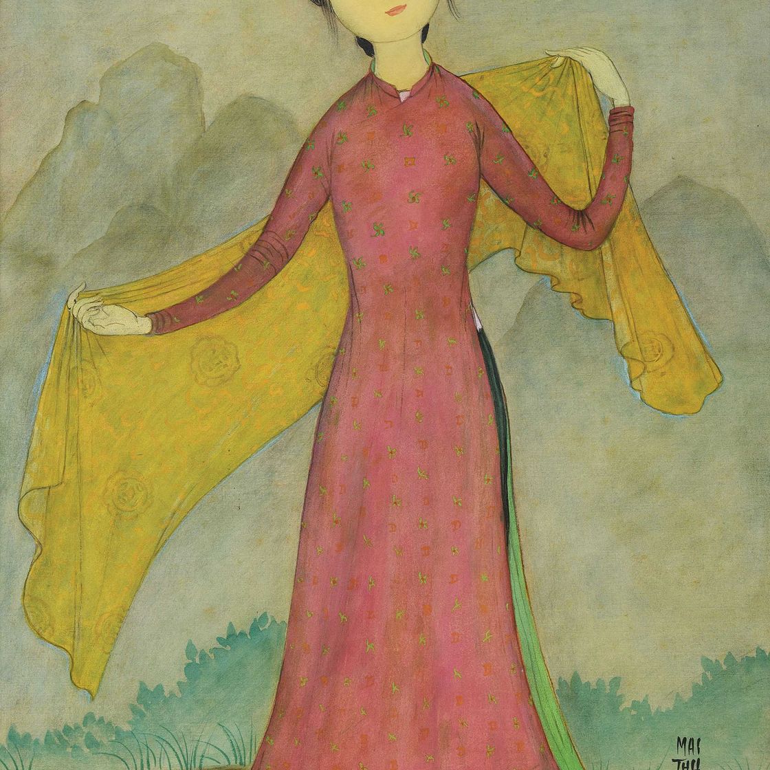 Mai Thu — Желтый шарфик (L'Écharpe Jaune)