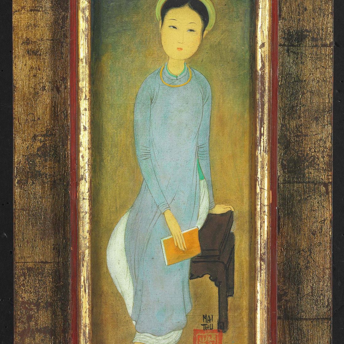 Mai Thu — Туника лилового цвета