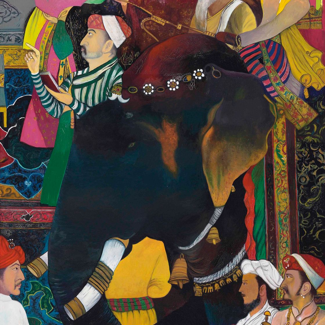 Malcolm Morley — Тарелка
