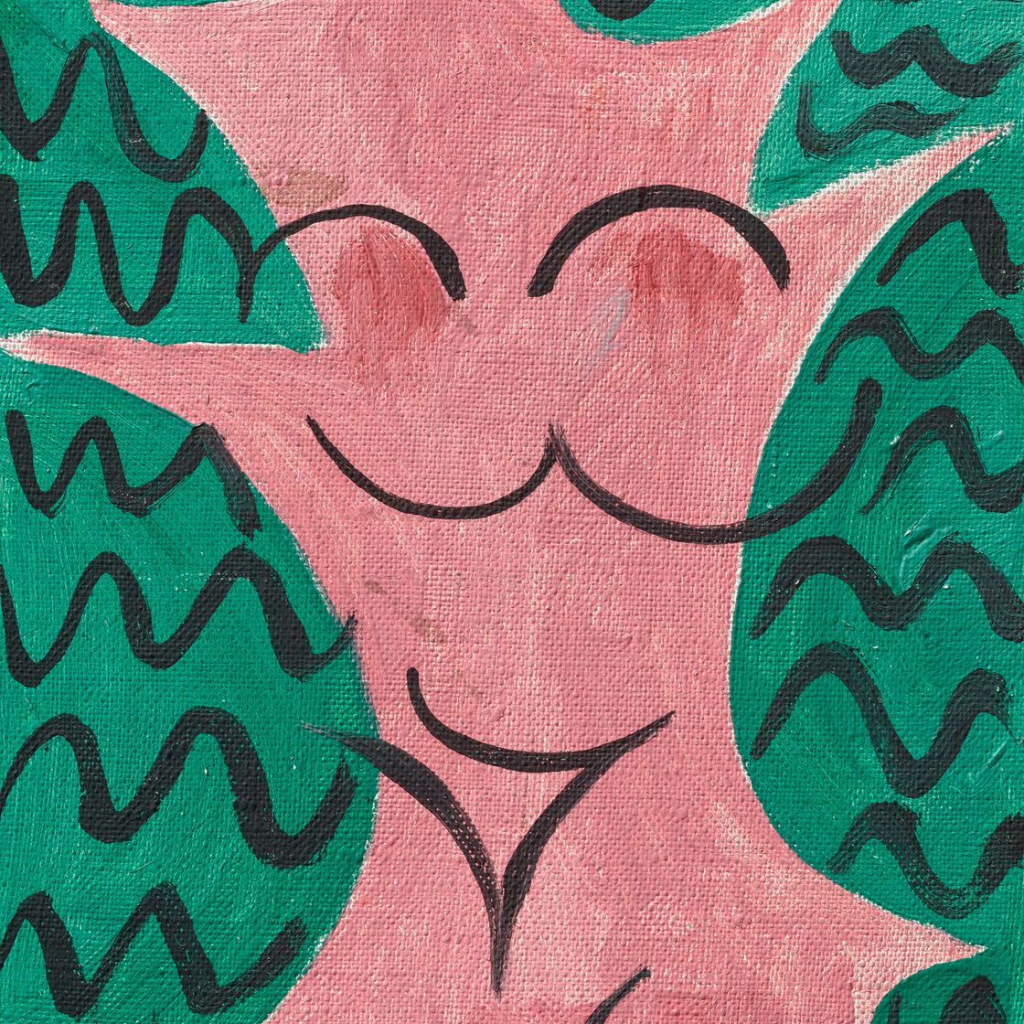 Man Ray — Без названия (Абстрактная обнаженная натура), изображение 1