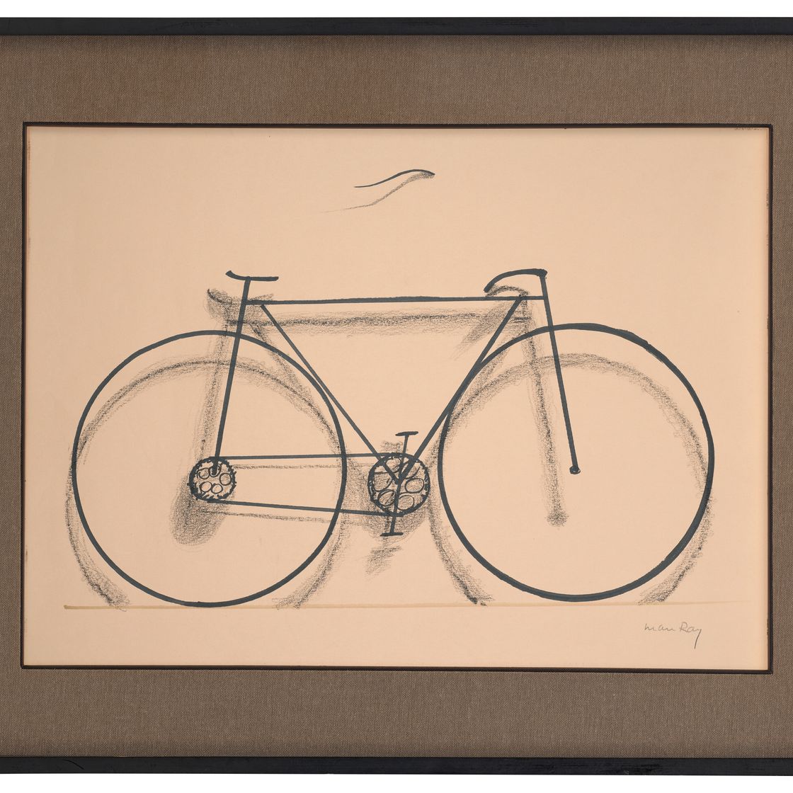 Man Ray — Велосипед (теневой рисунок), изображение 2