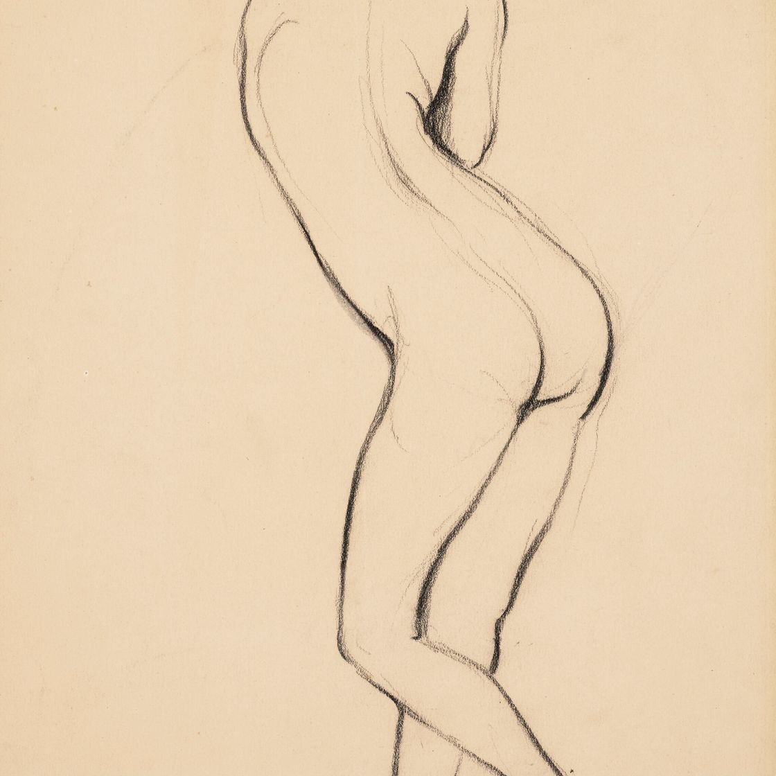 Man Ray — Обнаженная женщина ( прямая ; оборотная сторона ), изображение 1