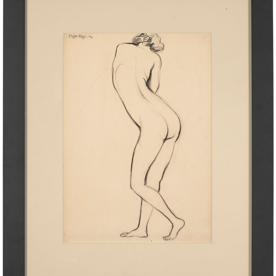 Man Ray — Обнаженная женщина ( прямая ; оборотная сторона ), изображение 4