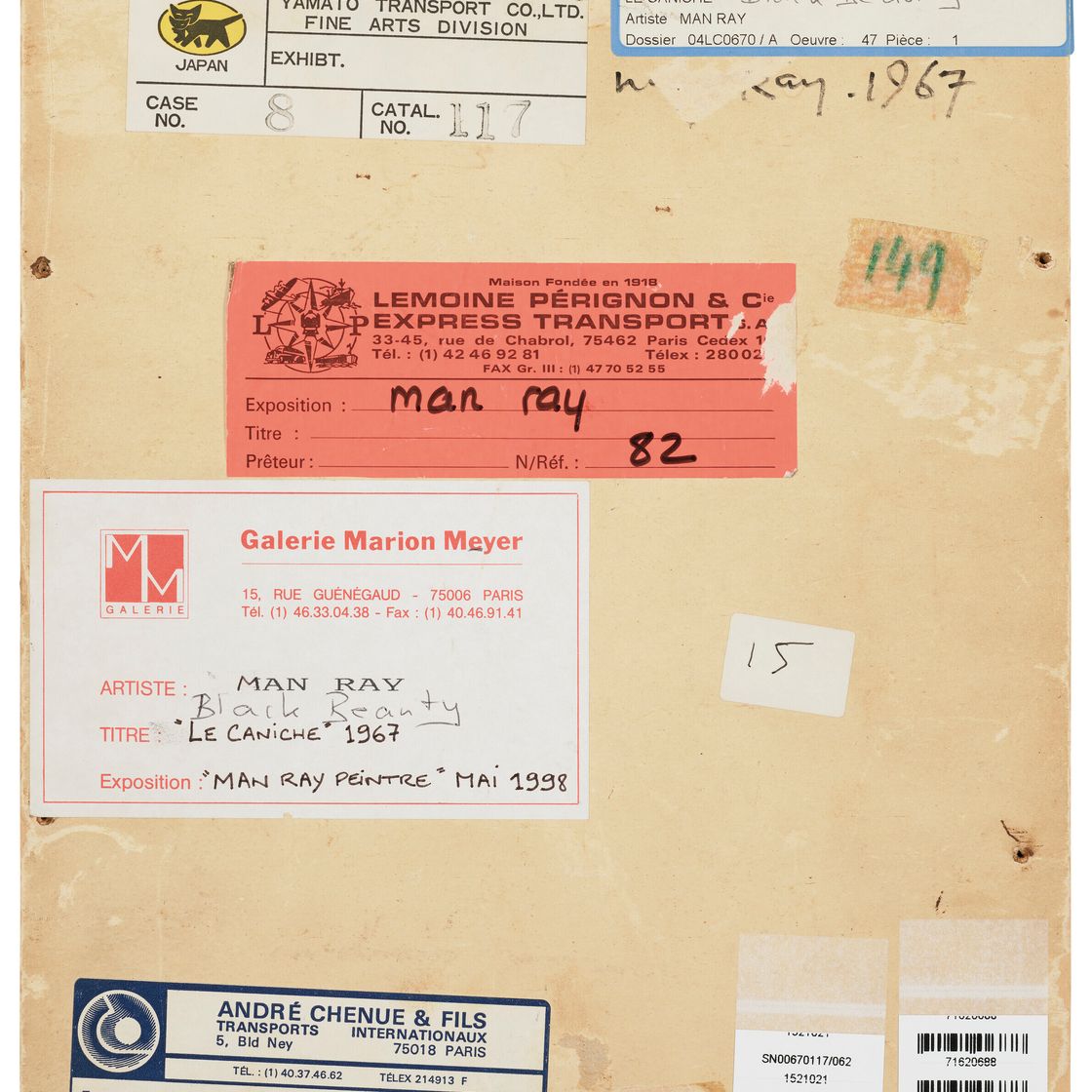 Man Ray — Ле Каниш (Черная красавица), изображение 3