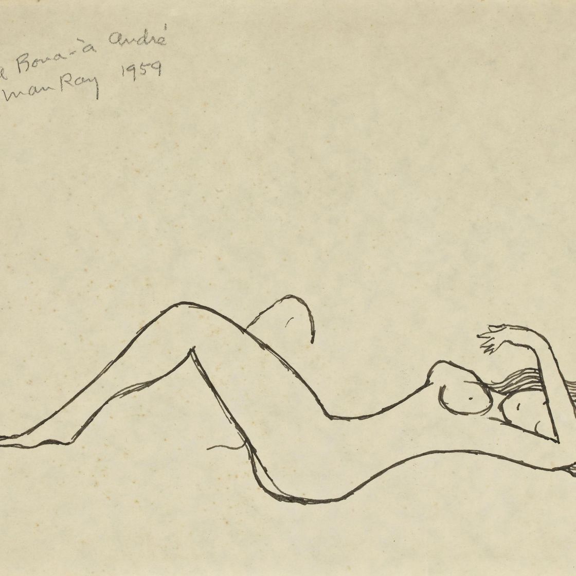 Man Ray — Парное угощение (женское (спереди); мужское (сзади))