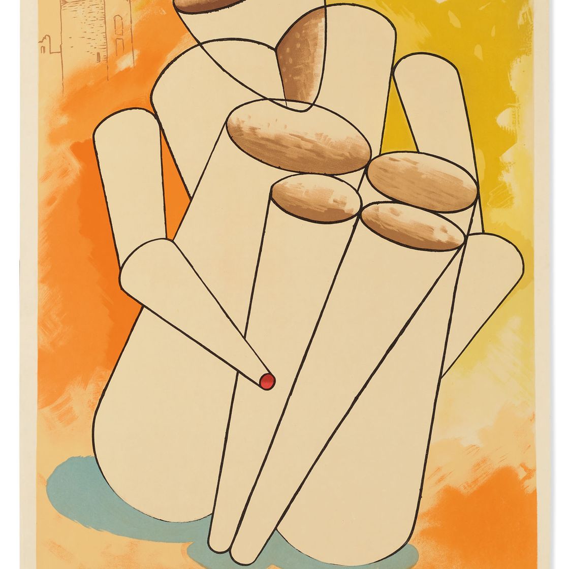 Man Ray — Без названия, план реконструкции двухсотлетнего Союза государств, изображение 1