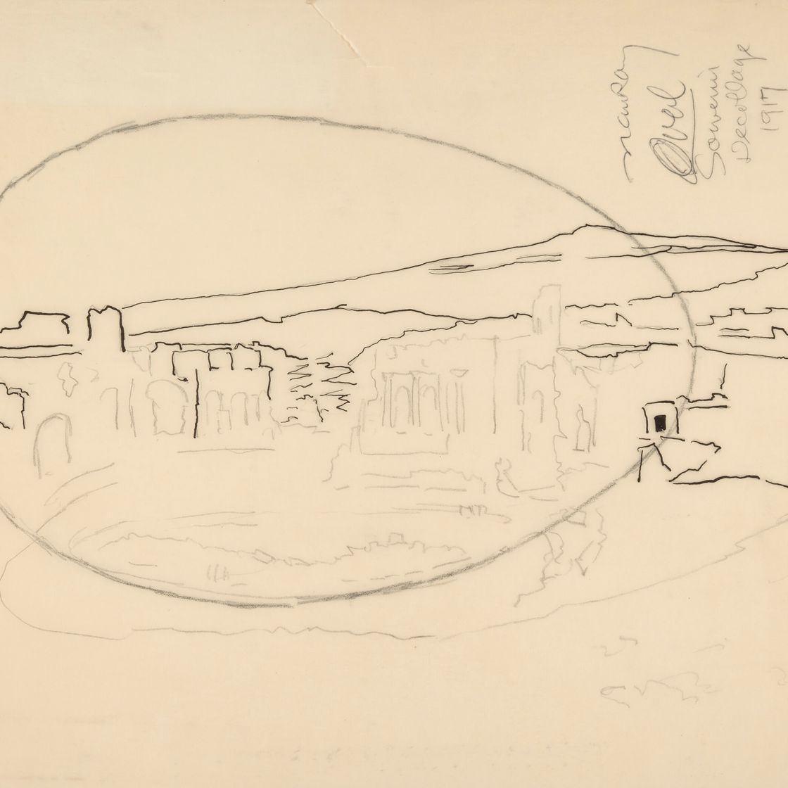 Man Ray — Городской пейзаж, изображение 1
