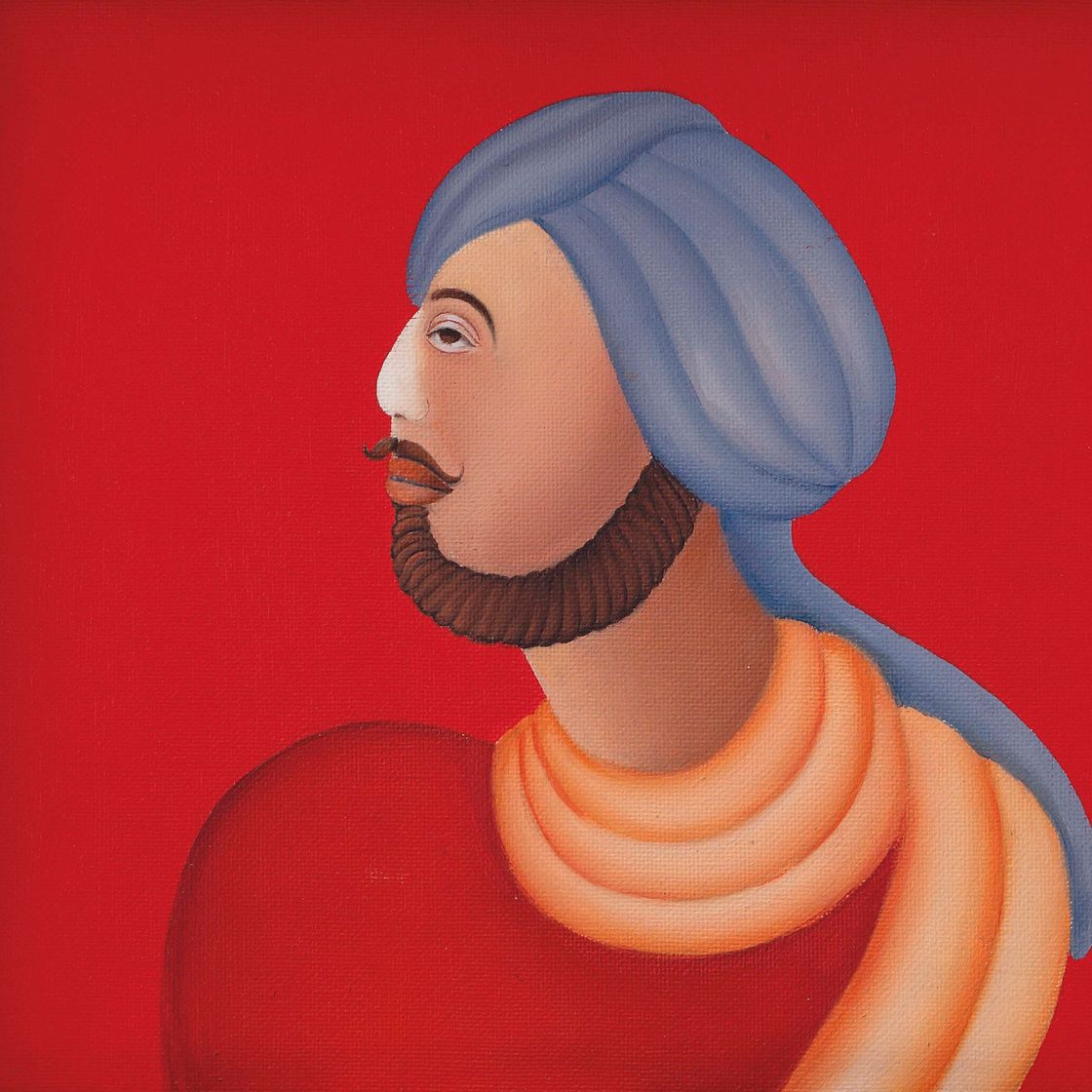 Manjit Bawa — Без названия (Глава)