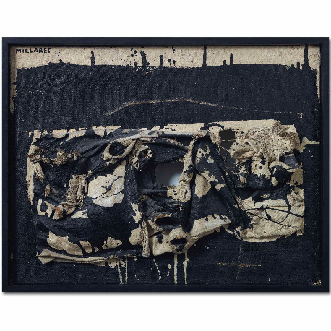Manolo Millares — Куадро, 1960