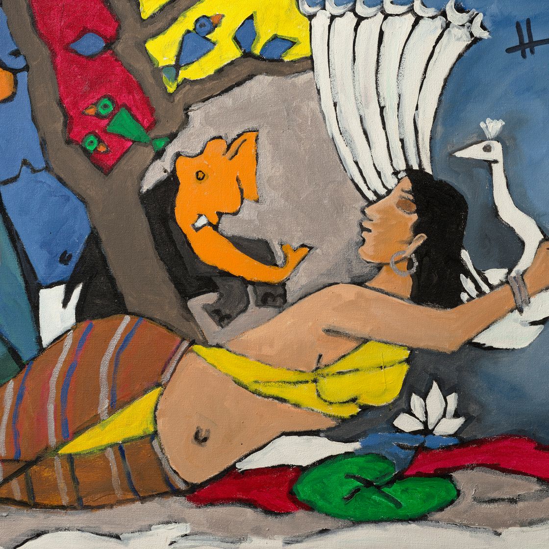 Maqbool Fida Husain — Без названия