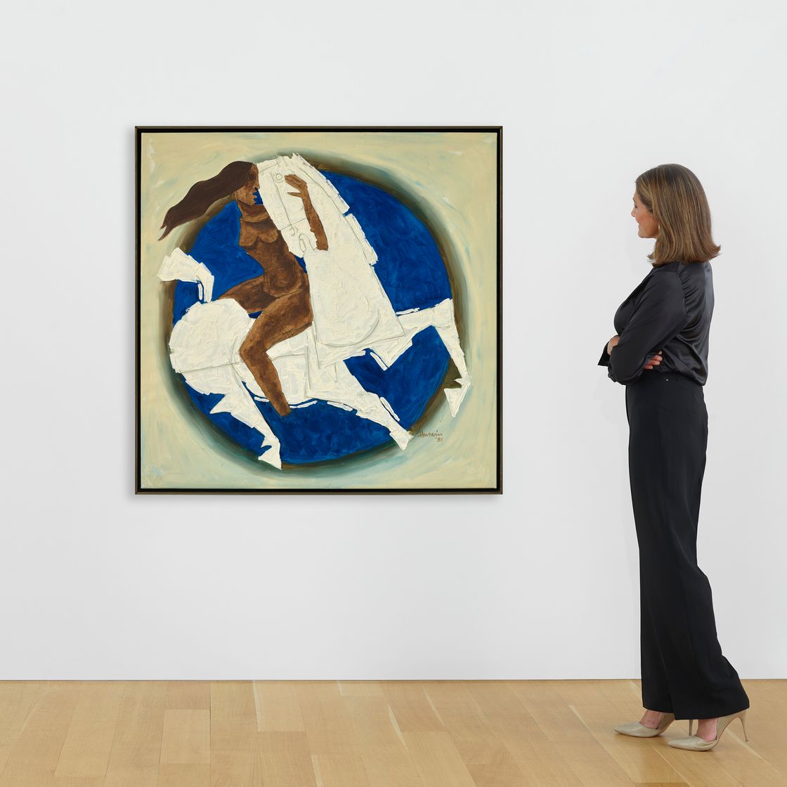 Maqbool Fida Husain — Молния, изображение 2