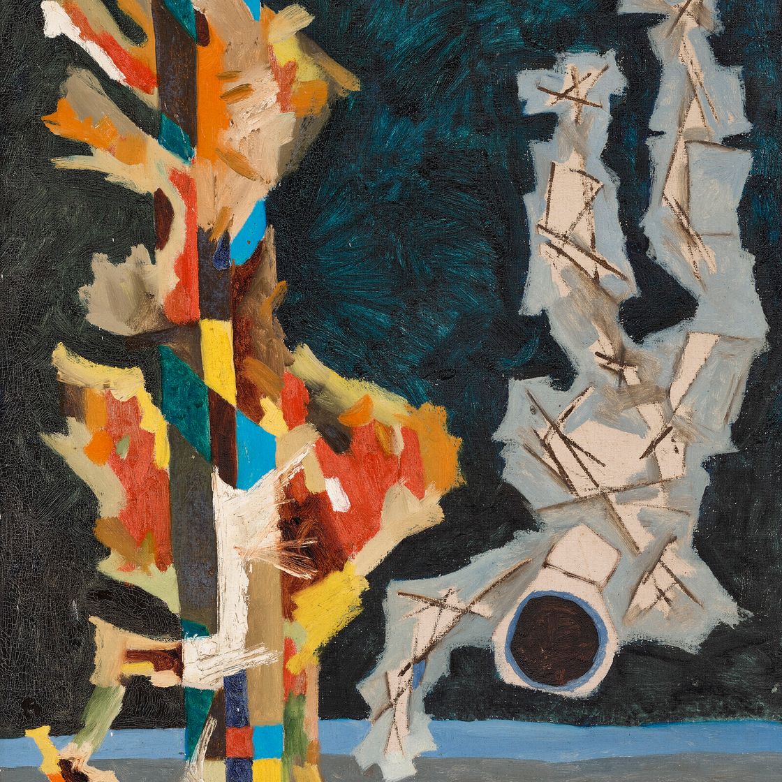 Maqbool Fida Husain — Без названия (астронавт)