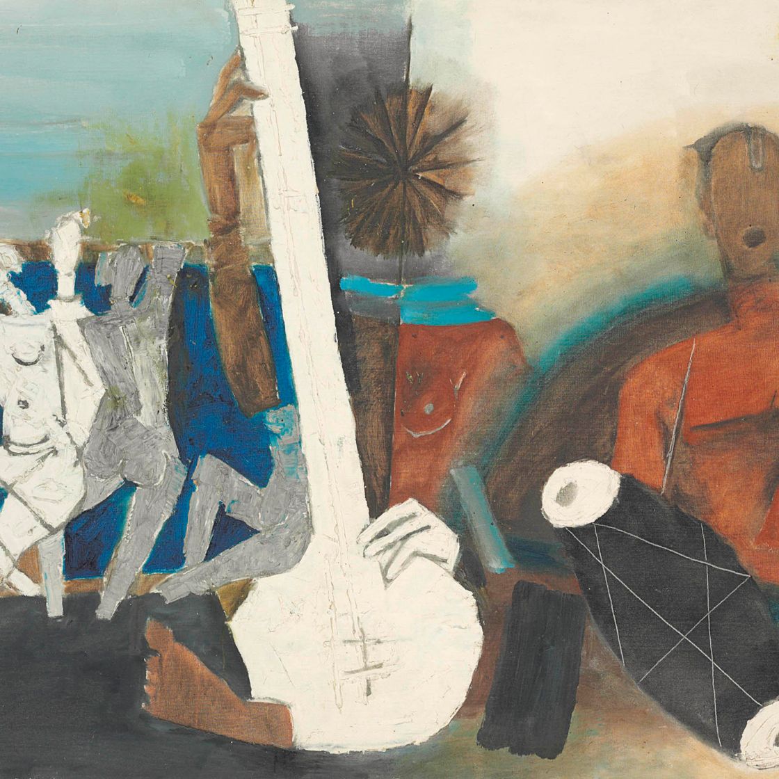 Maqbool Fida Husain — Без названия
