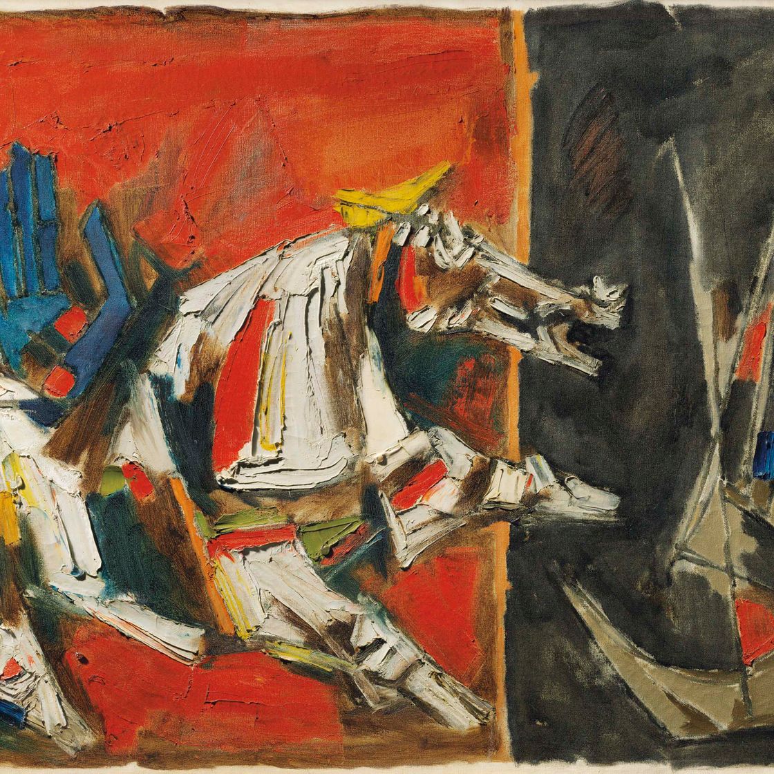Maqbool Fida Husain — Дулдул