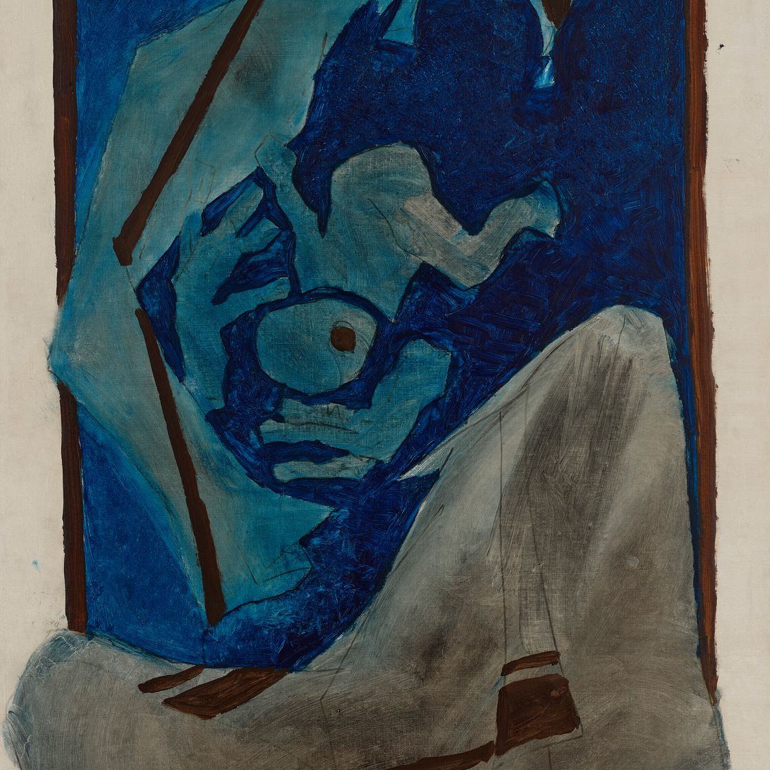 Maqbool Fida Husain — Без названия (Мать Тереза)