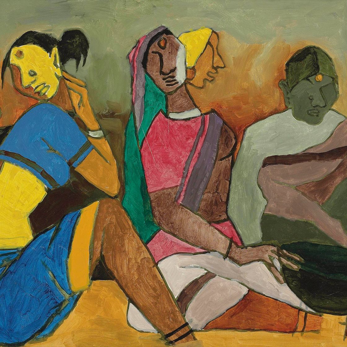 Maqbool Fida Husain — Пандхарпур