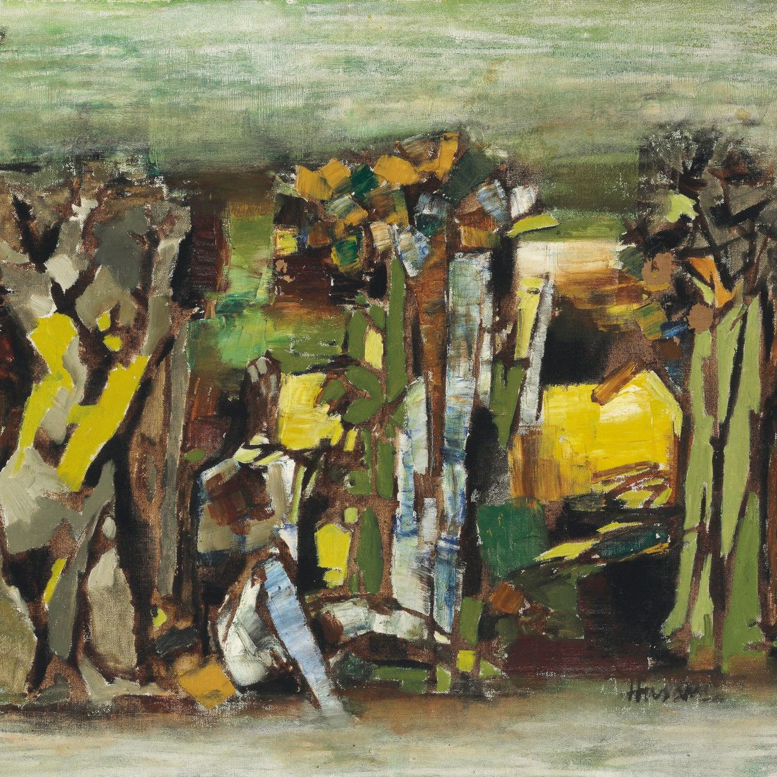 Maqbool Fida Husain — Пустыня