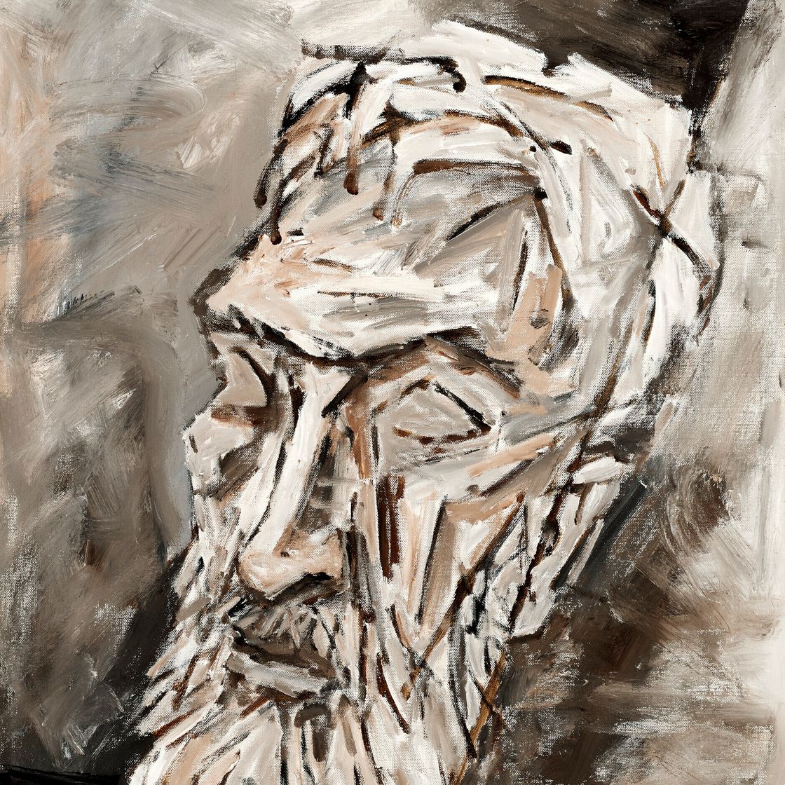 Maqbool Fida Husain — Без названия (автопортрет)