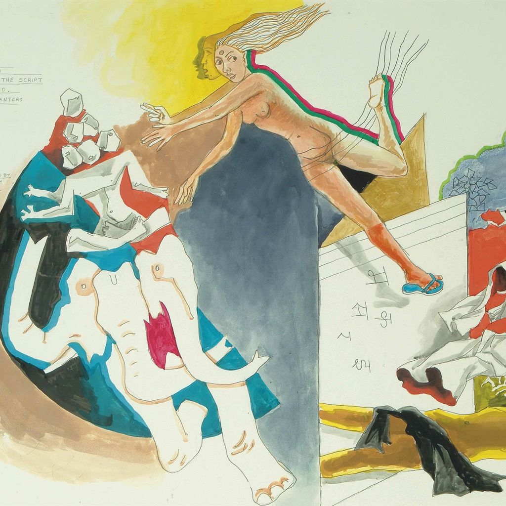 Maqbool Fida Husain — Без названия