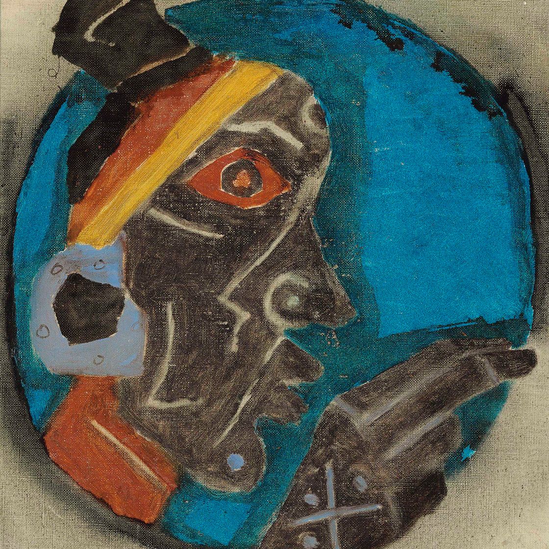 Maqbool Fida Husain — Черная принцесса
