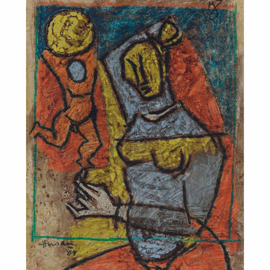 Maqbool Fida Husain — Без названия