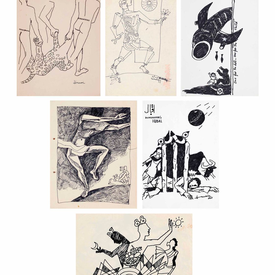 Maqbool Fida Husain — Без названия