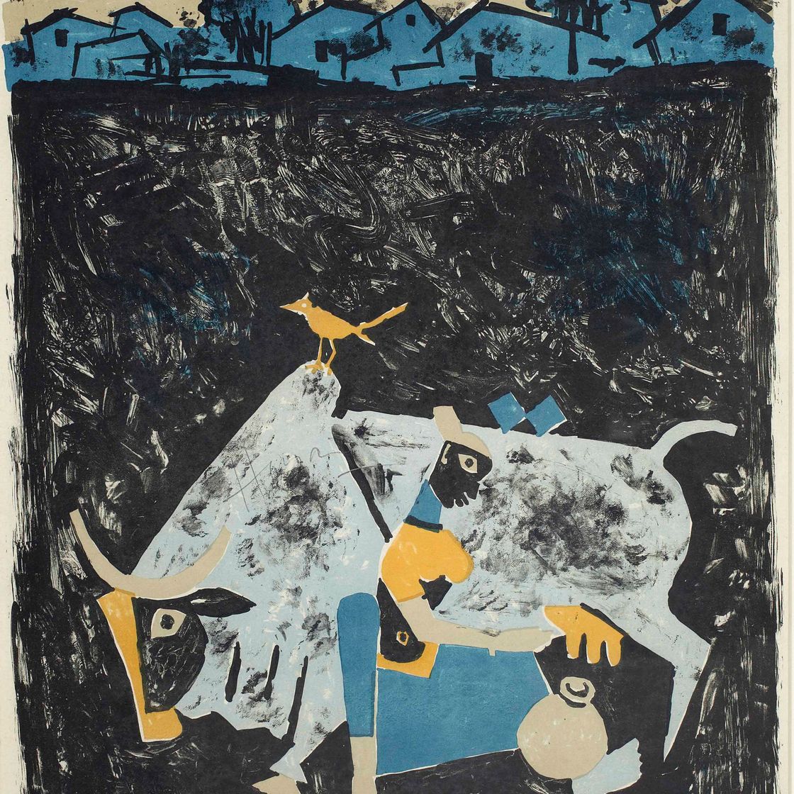 Maqbool Fida Husain — Без названия