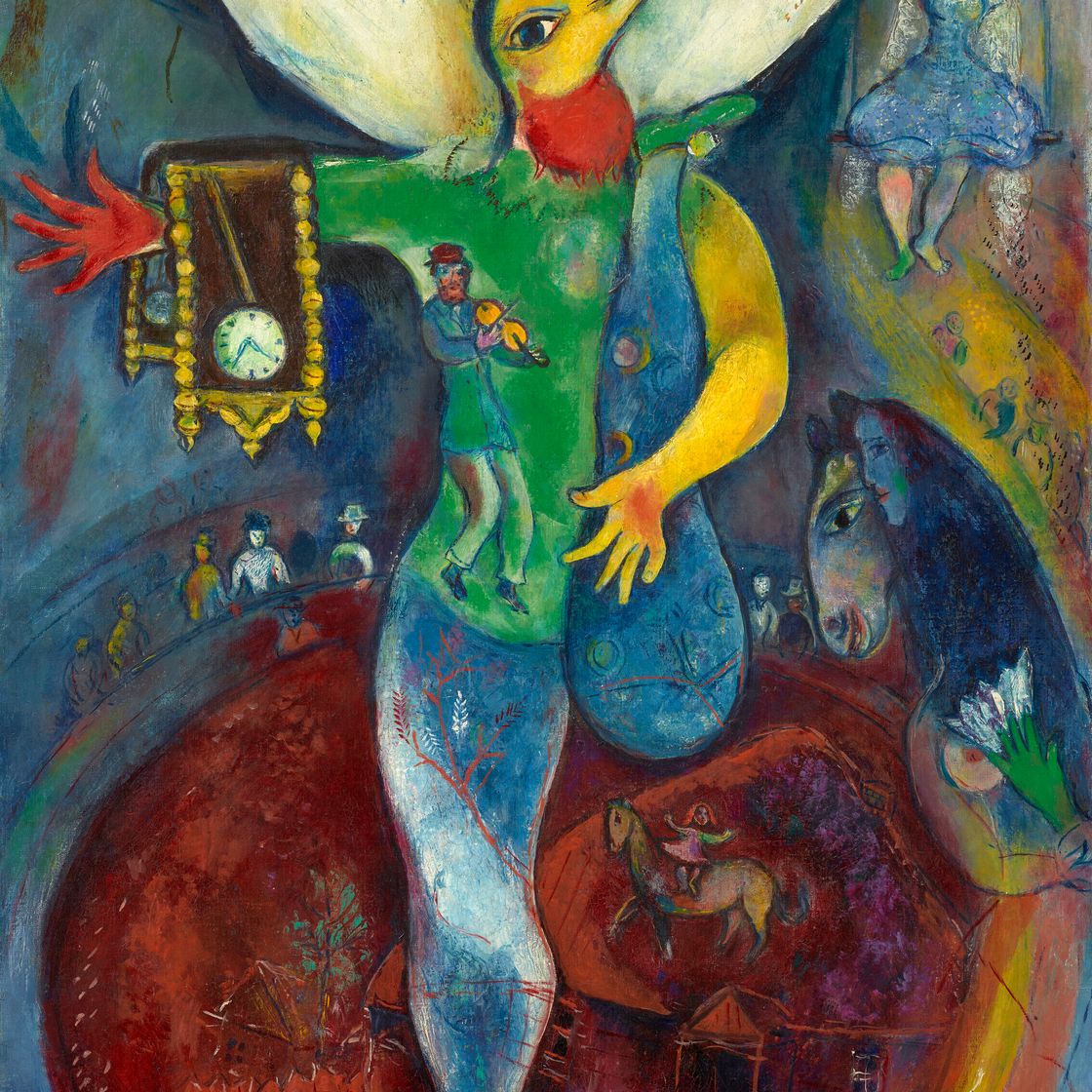 Marc Chagall — Жонглер, изображение 1