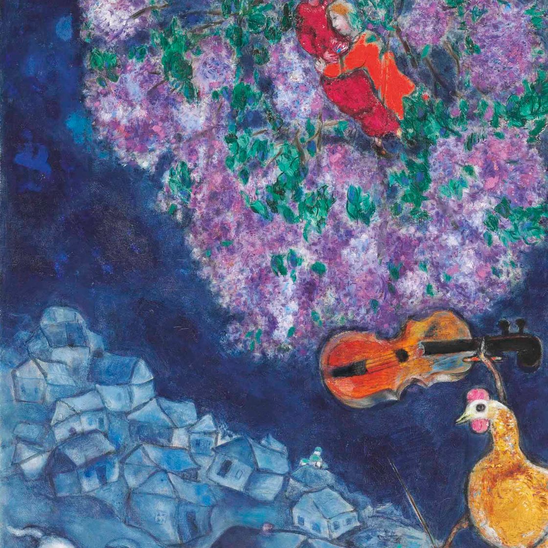 Marc Chagall — Голубой воздух
