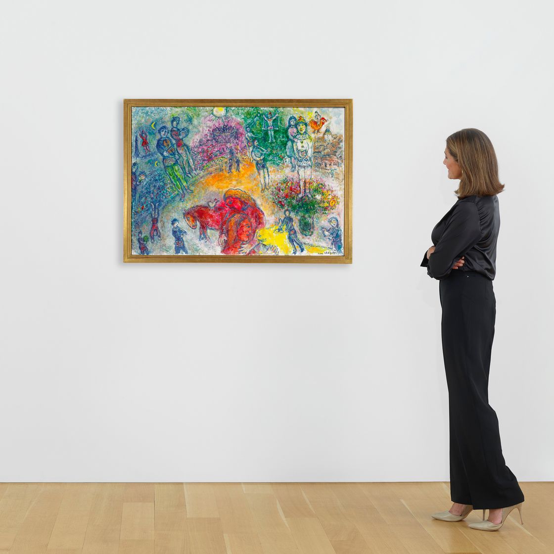 Marc Chagall — Радость в цирке, изображение 4