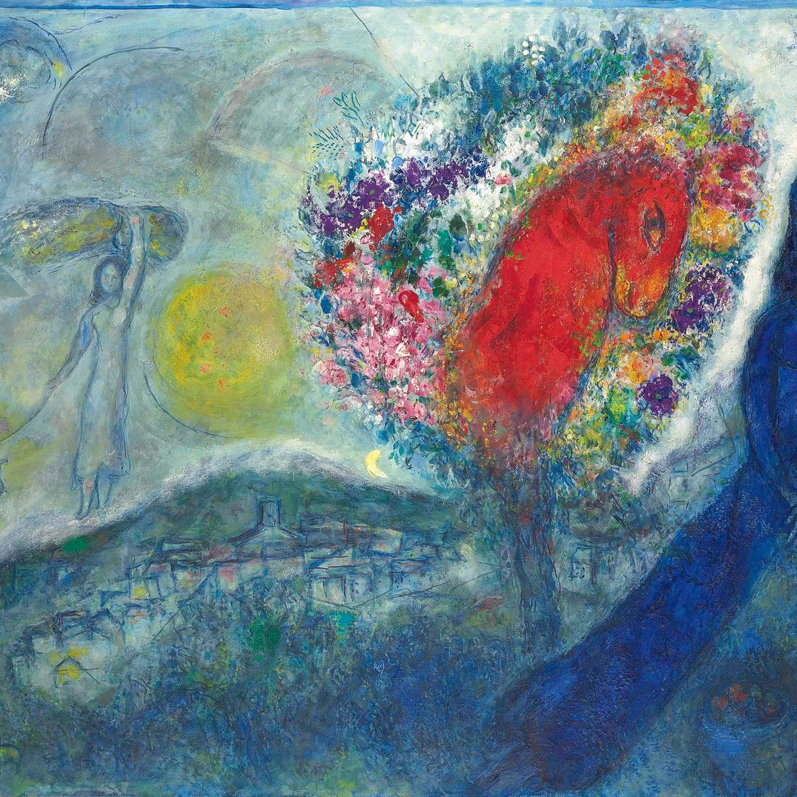 Marc Chagall — Святая Жаннет