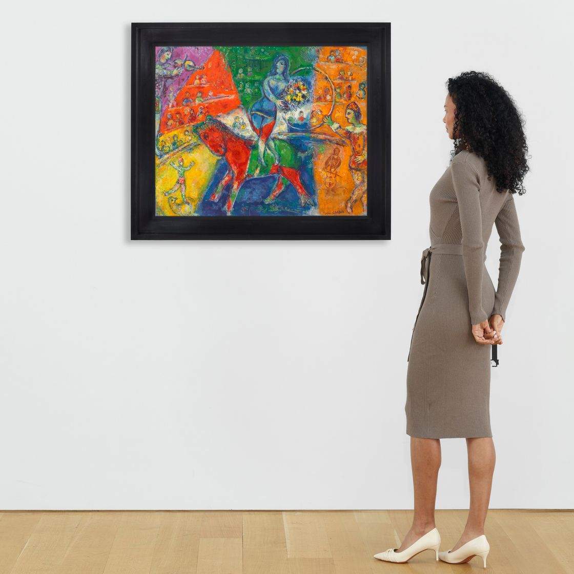 Marc Chagall — Красный и синий цирк, изображение 4