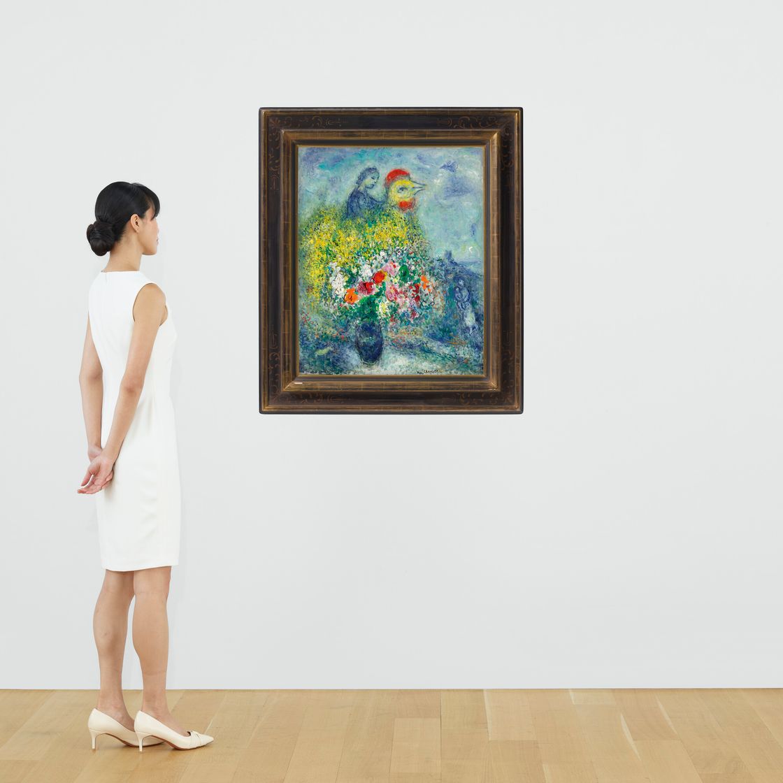 Marc Chagall — Кок в букете, изображение 4