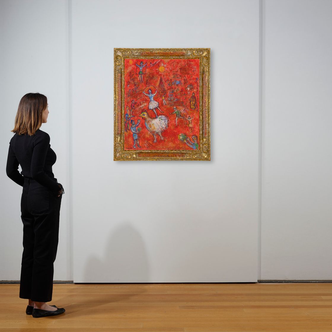 Marc Chagall — Сцена цирка, изображение 4