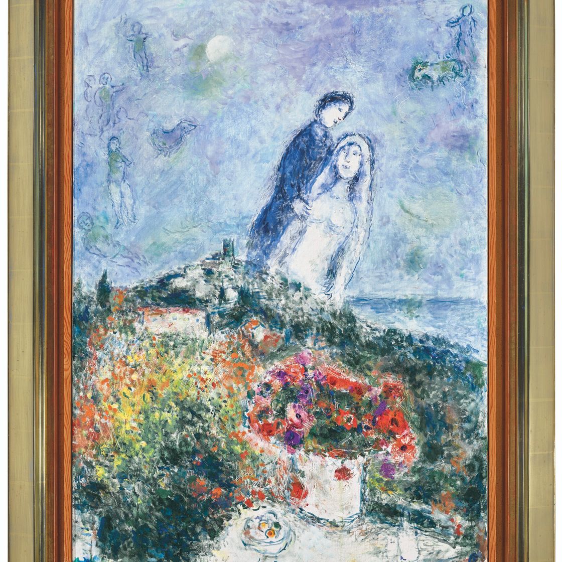 Marc Chagall — Женихи-анемоны, изображение 2