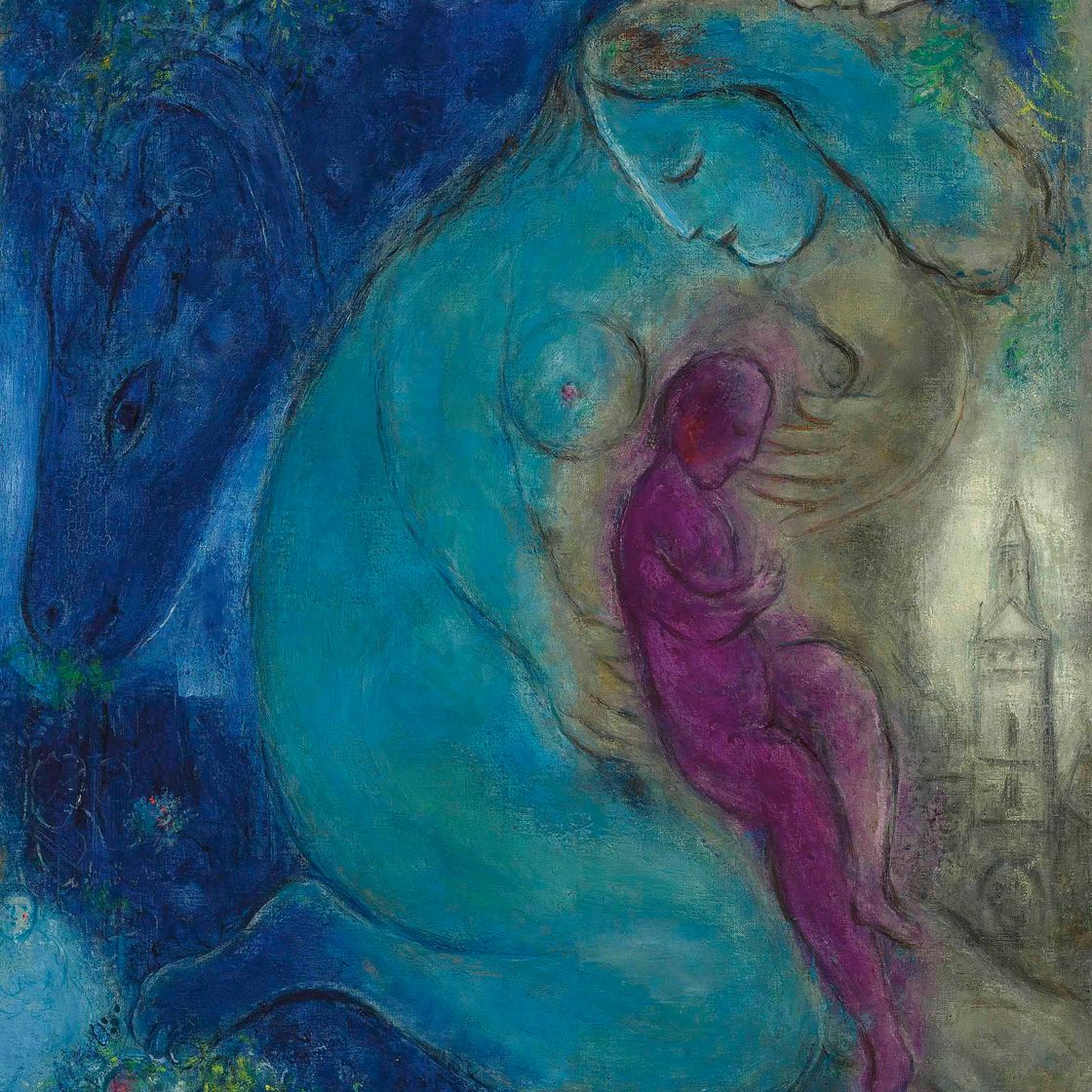 Marc Chagall — Набережная цветов