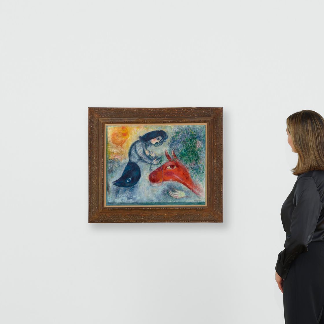 Marc Chagall — Конец путешествия по красному городу, изображение 5