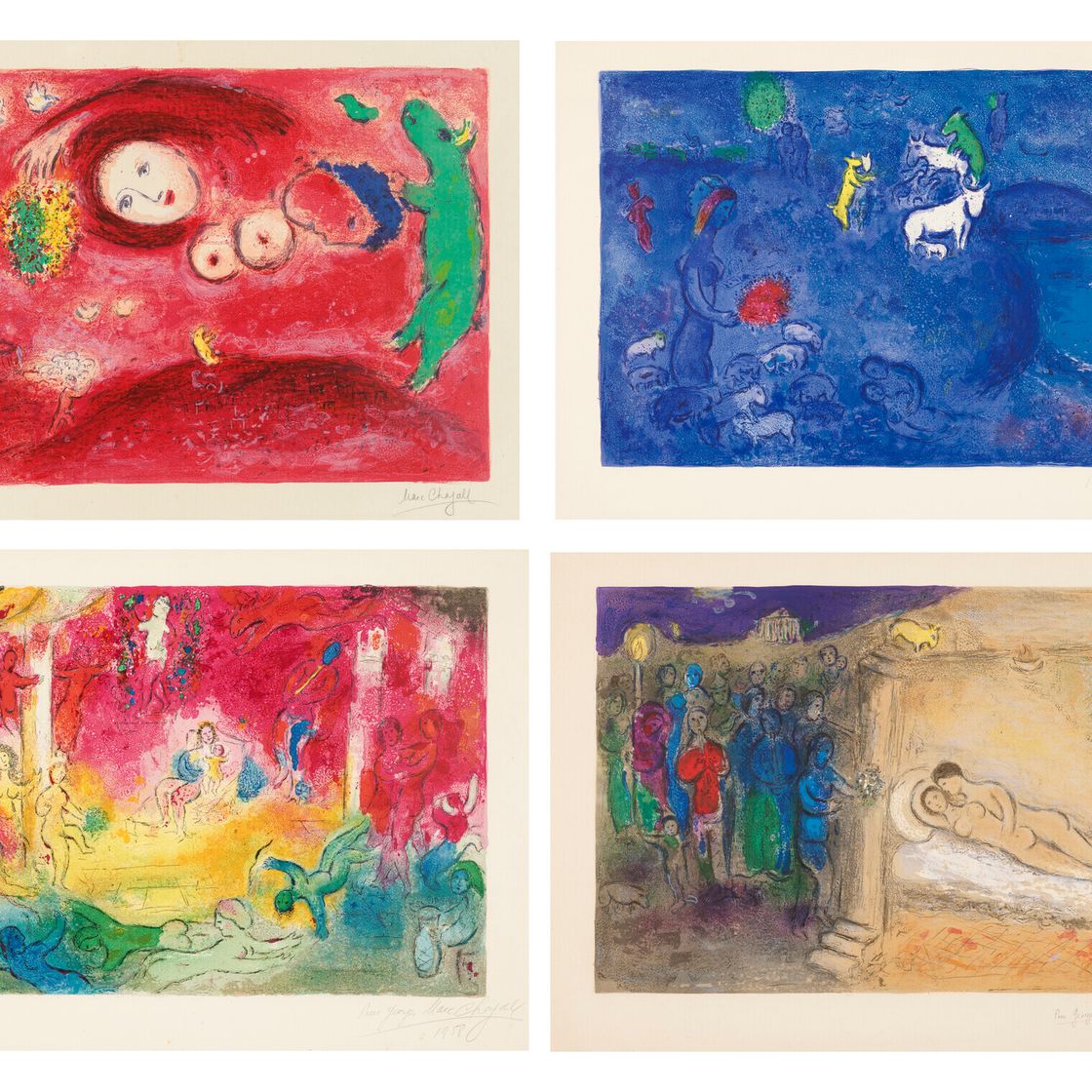 Marc Chagall — Дафнис и Хлоя, изображение 1