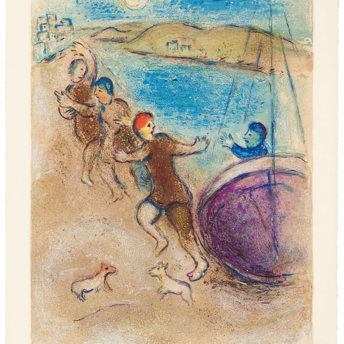 Marc Chagall — Дафнис и Хлоя, изображение 20