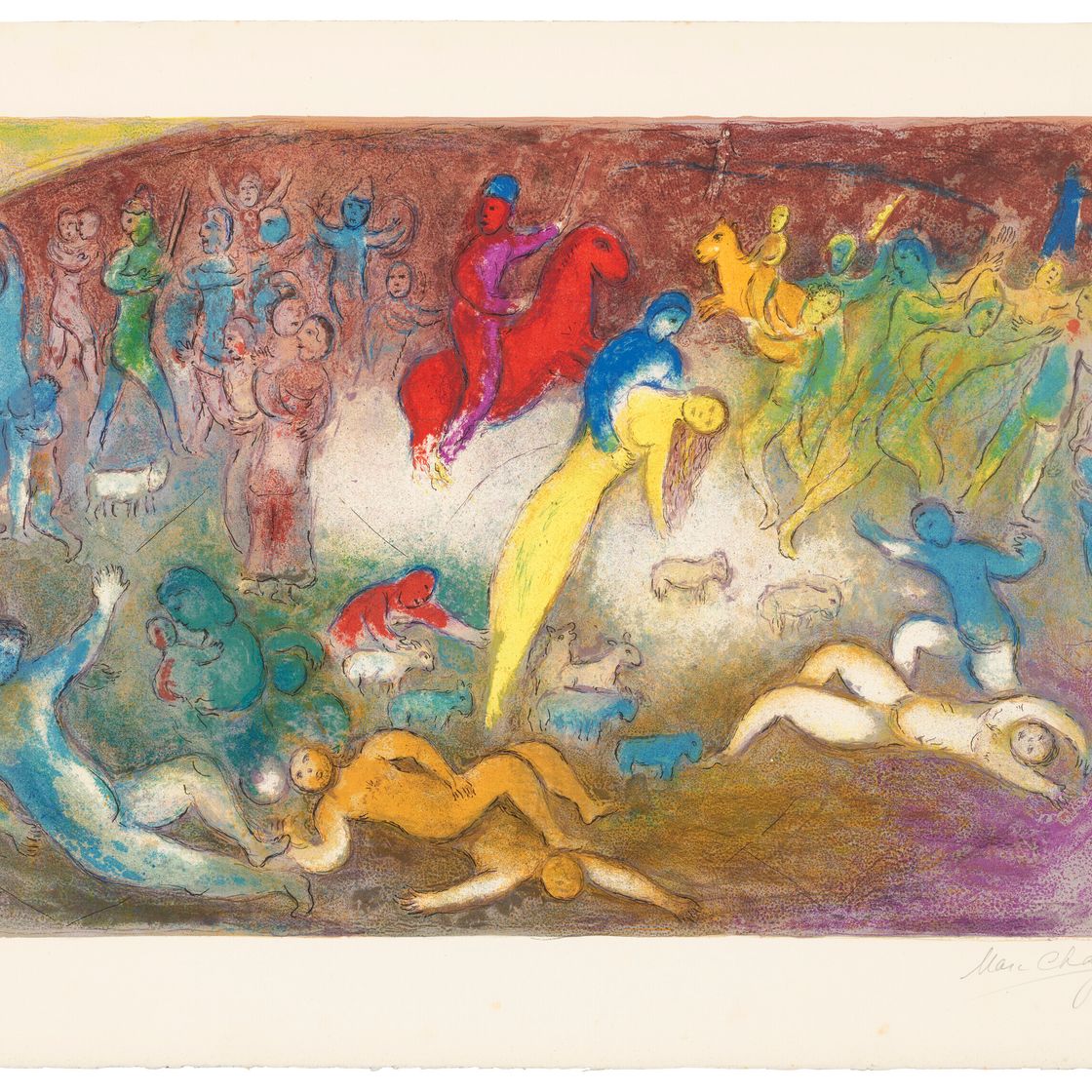 Marc Chagall — Дафнис и Хлоя, изображение 23