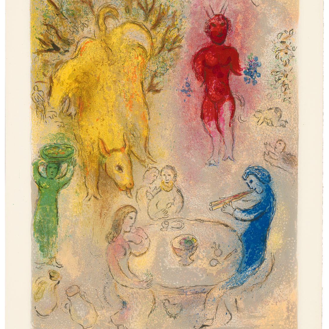 Marc Chagall — Дафнис и Хлоя, изображение 27