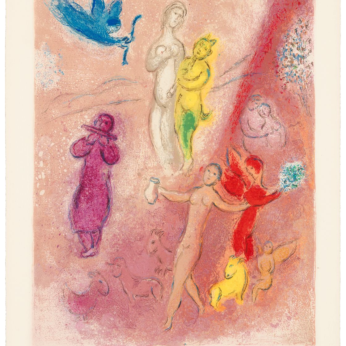 Marc Chagall — Дафнис и Хлоя, изображение 28