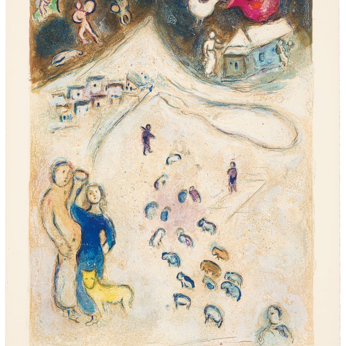 Marc Chagall — Дафнис и Хлоя, изображение 29