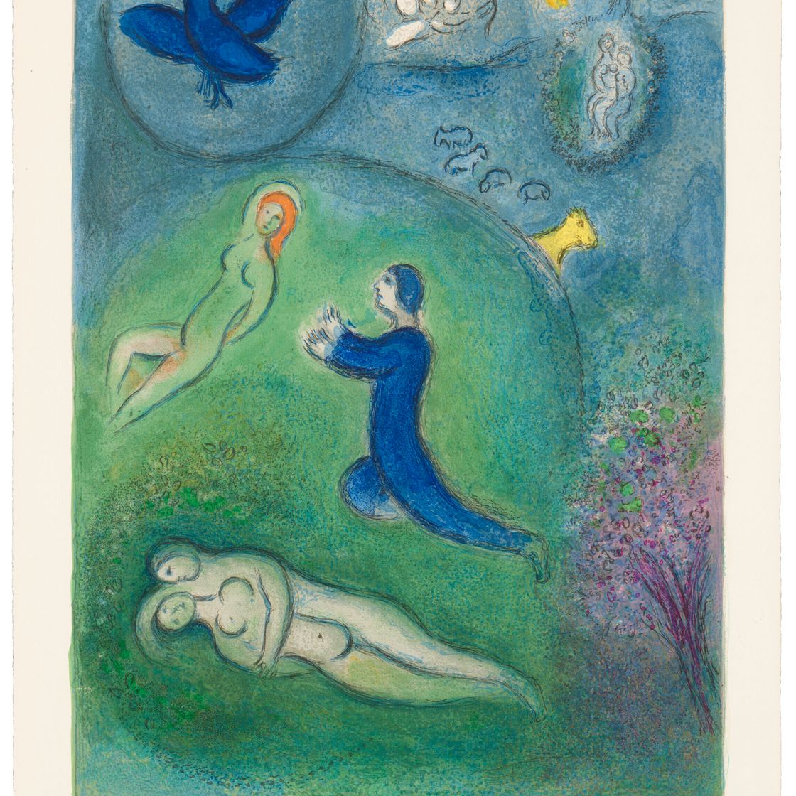 Marc Chagall — Дафнис и Хлоя, изображение 32
