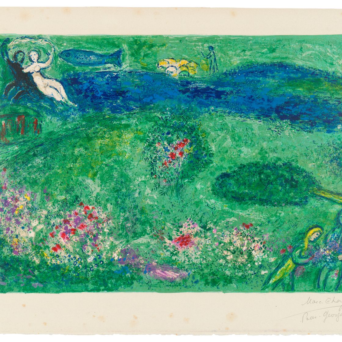 Marc Chagall — Дафнис и Хлоя, изображение 37