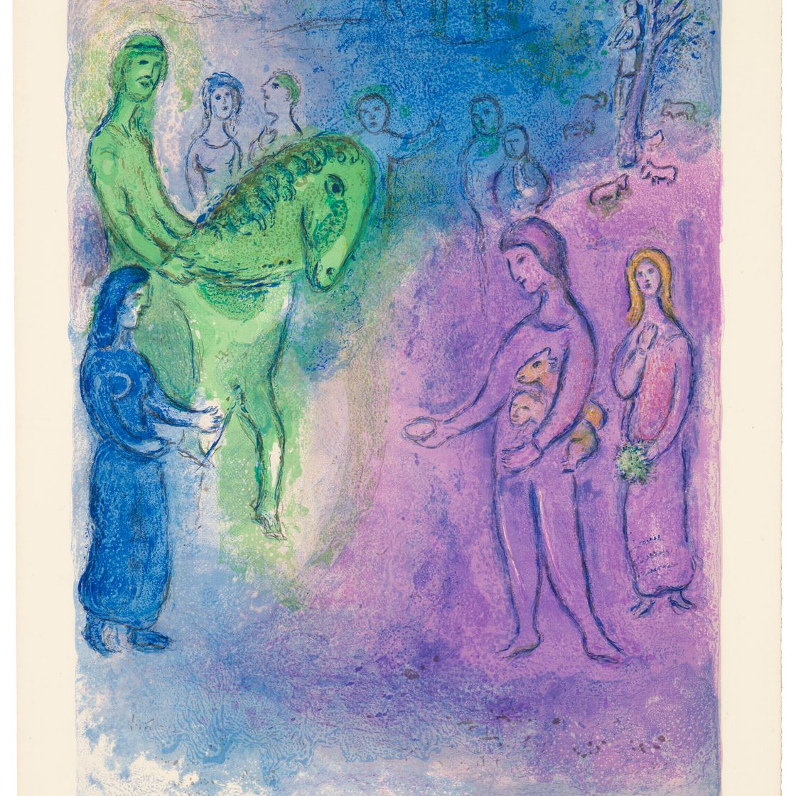 Marc Chagall — Дафнис и Хлоя, изображение 40